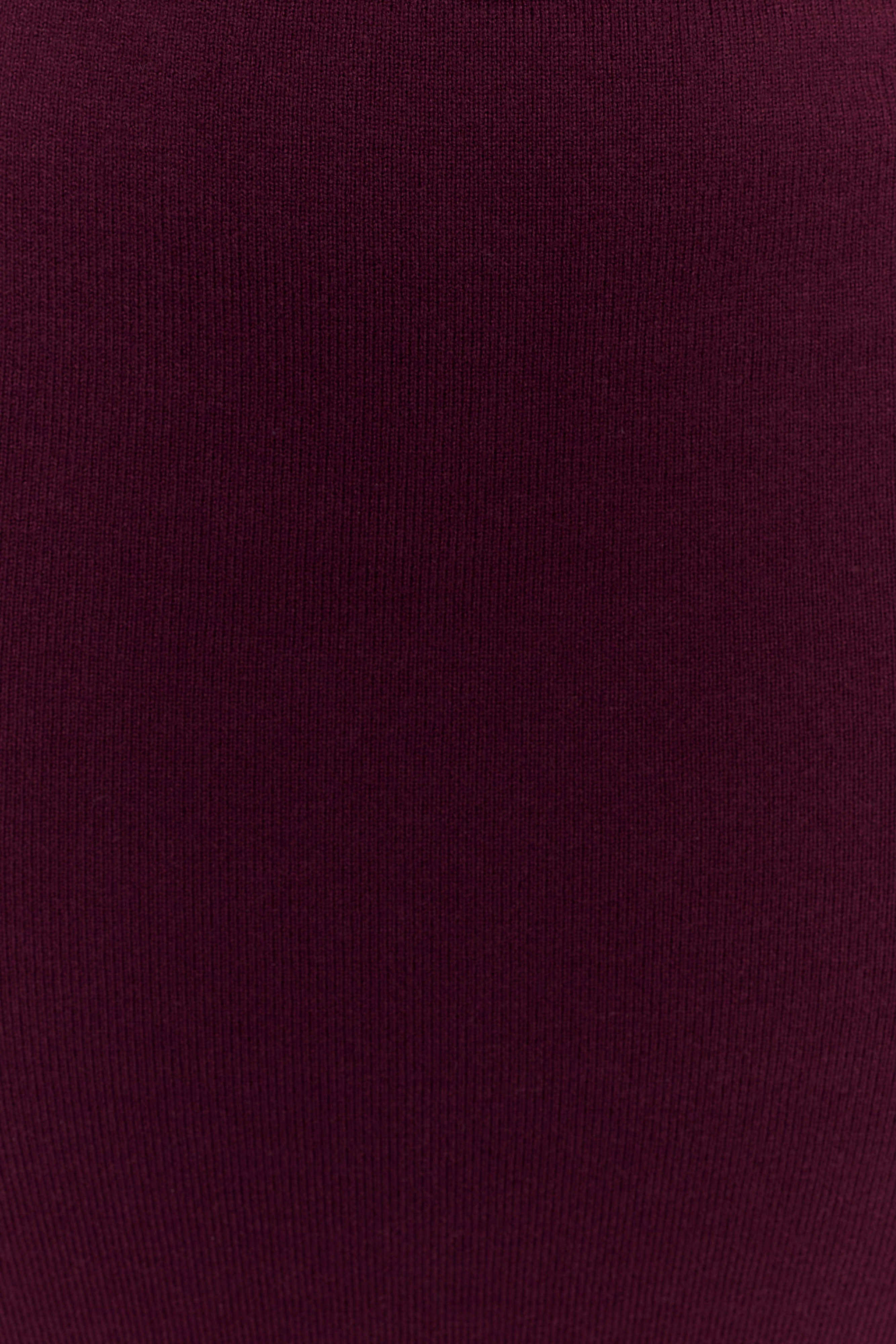 Miles Knit Maxi Skirt - Plum