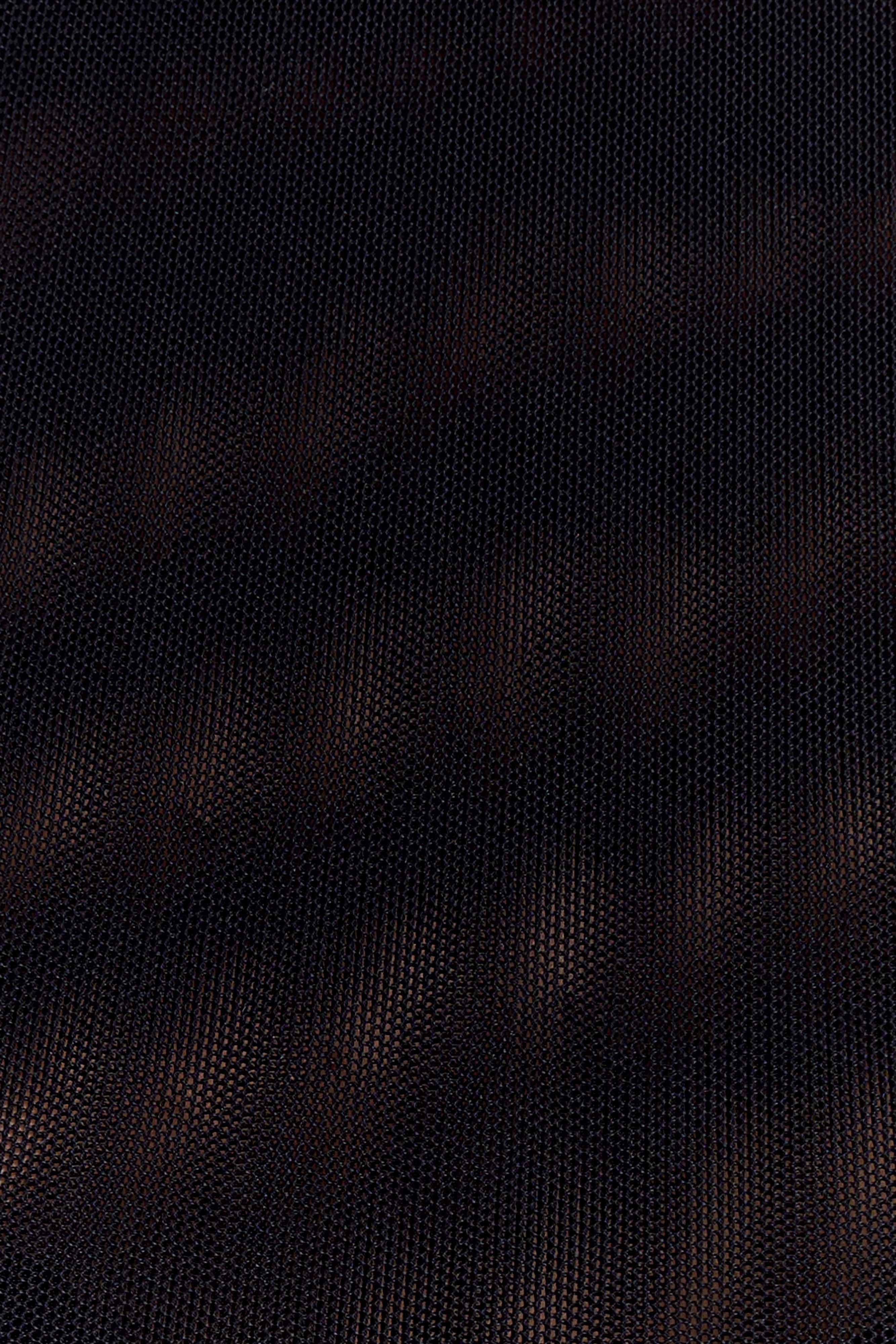 Romana Short Sleeve Mesh Top - Black