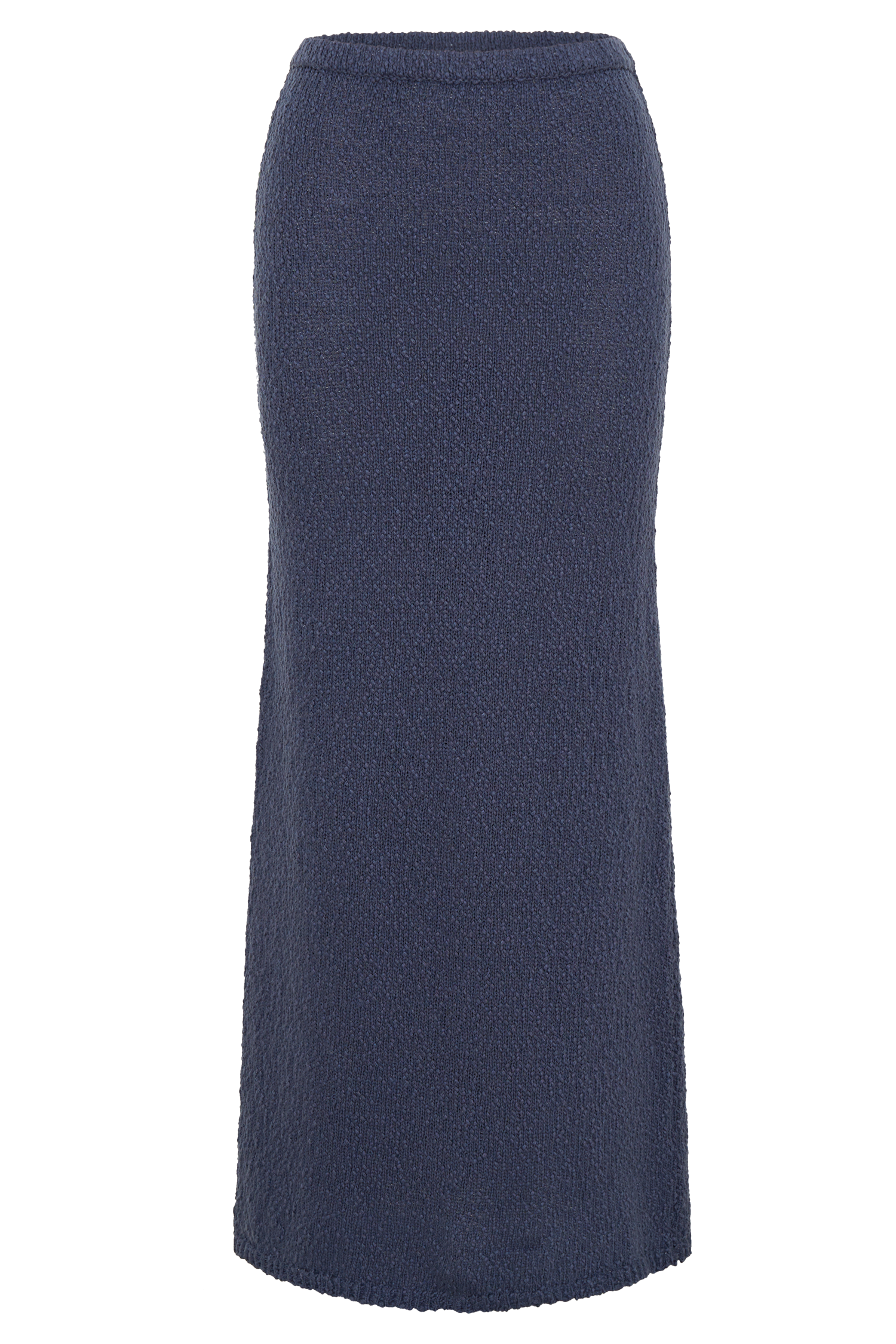 Moira Boucle Maxi Skirt - Steel