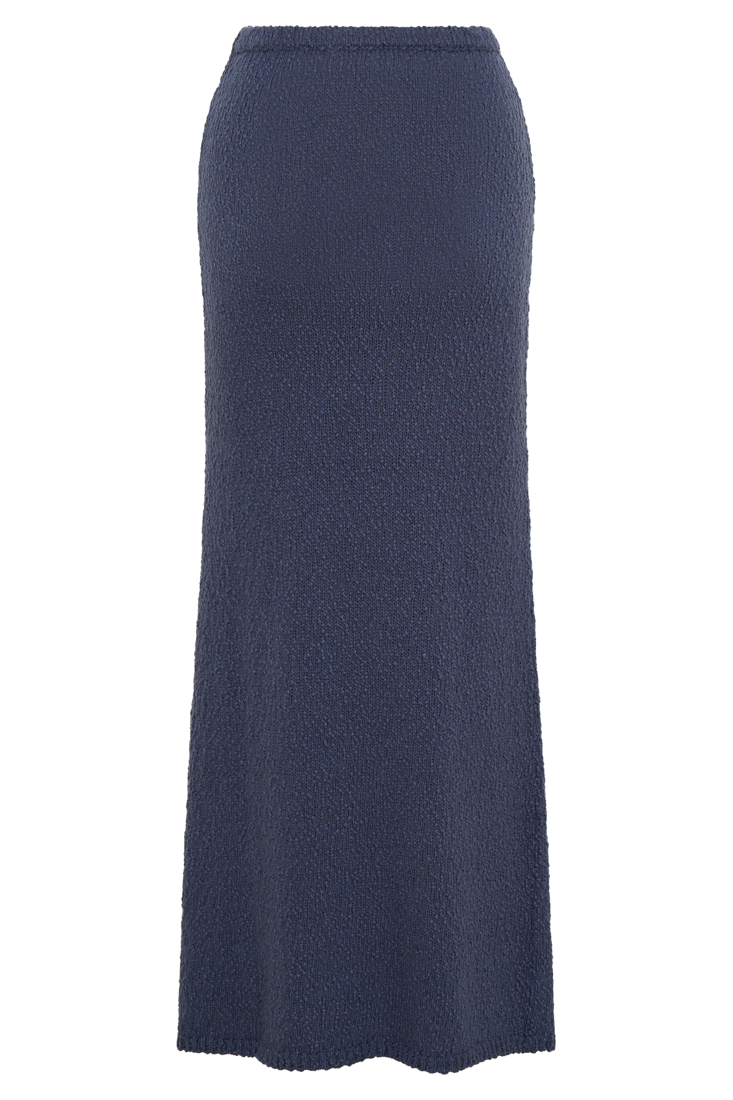 Moira Boucle Maxi Skirt - Steel