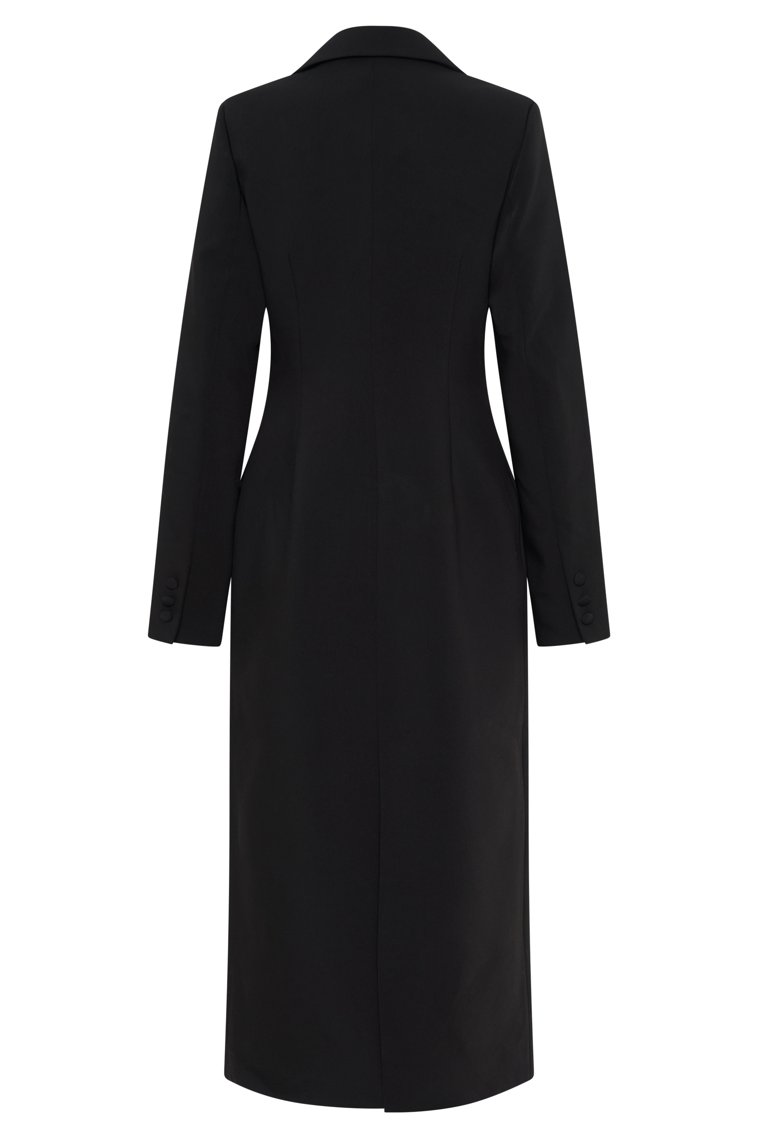 Caviar Suiting Coat - Black
